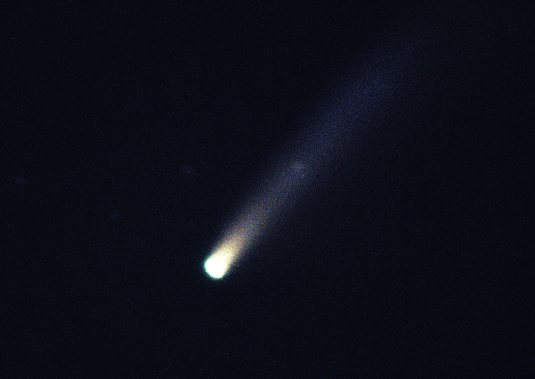A bright visitor